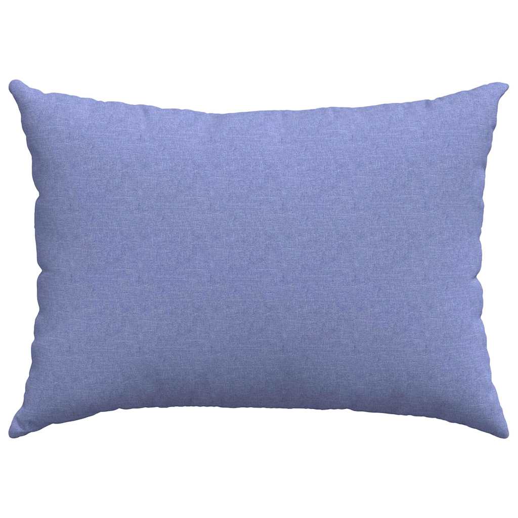 Sofa Pillows 2 pcs Blue 70 x 50 cm Fabric
